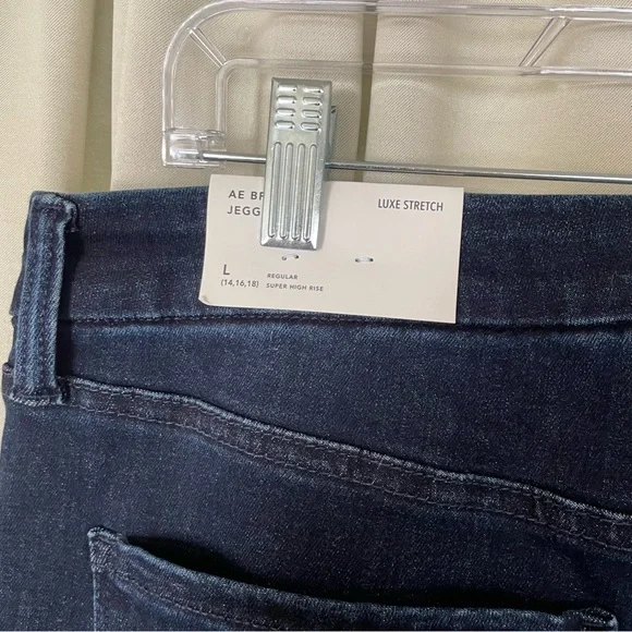 American Eagle Jegging L Luxe Stretch NWT Super High Rise - Picture 9 of 11